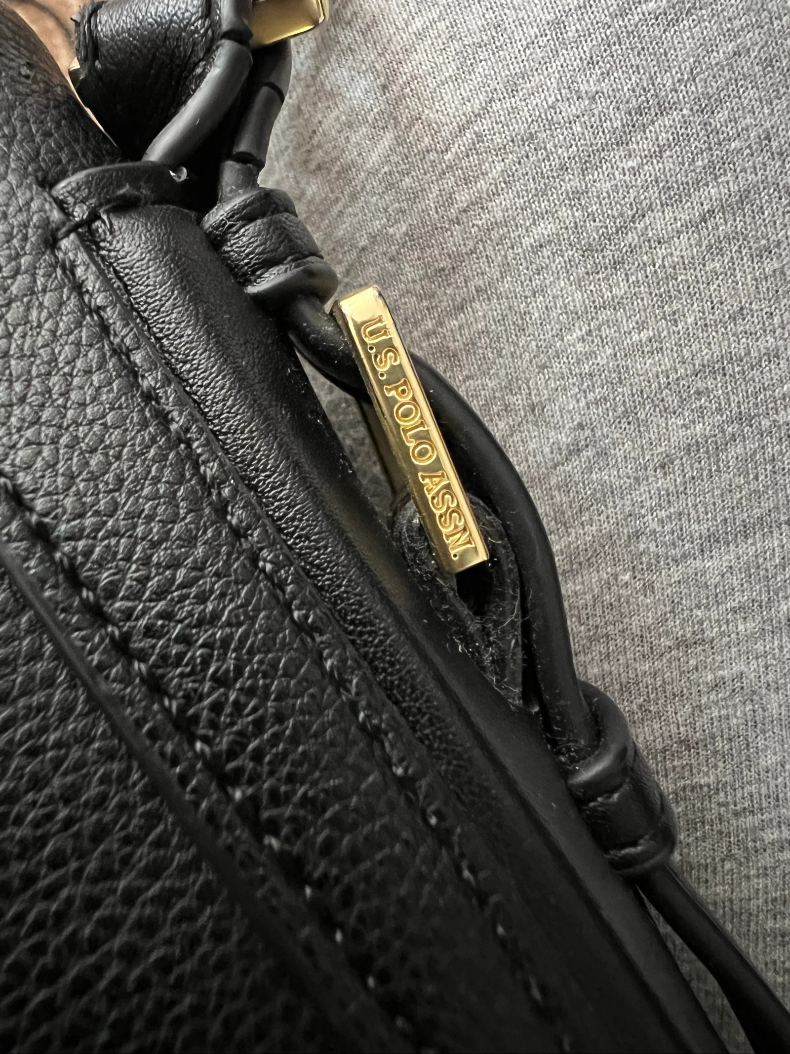 Bolsa transversal U.S. Polo Assn preta – Muito bom estado – photo 5